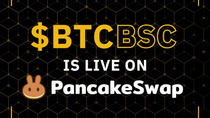 New Crypto Bitcoin BSC Price Explodes 50%, Hits $30m Market Cap as Crypto Traders Pile In to Buy $BTCBSC
