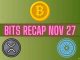 Bitcoin (BTC) Developments, Ripple (XRP) Price Tags, Bullish Cardano (ADA) Prediction: Bits Recap Nov 27