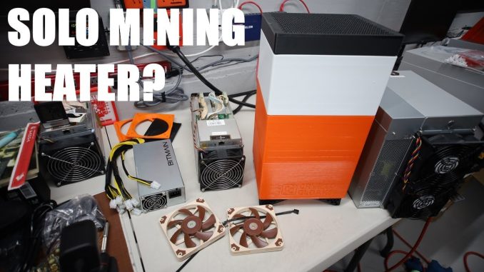FREEZING my Crypto Mining @$$ OFF! Let's build our own Bitcoin Heater.
