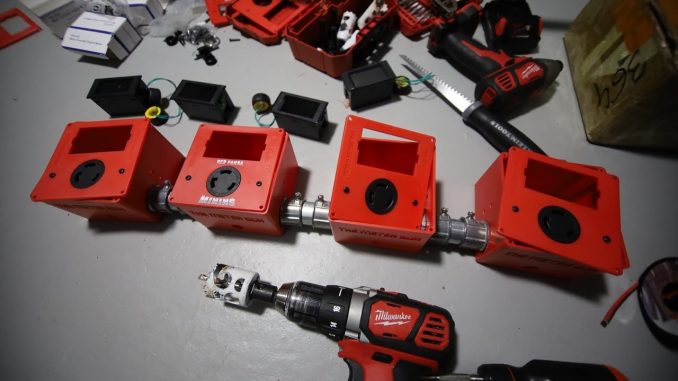 ALMOST DONE WIRING FOR 108x 3070 GPUs…