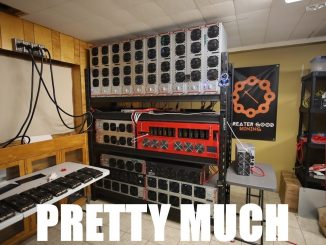 My GPU Mining WALL is Complete.