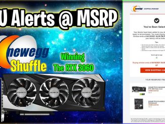 GPU ALERTS! Newegg Shuffle Winner - RTX 3060 | 4/18/21