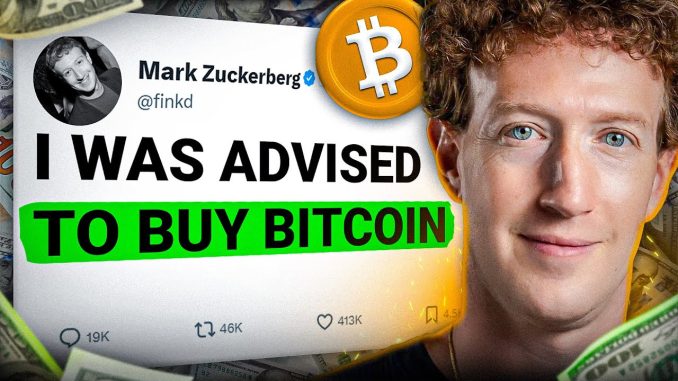 Facebook Shareholders To Zuckerberg: BUY BITCOIN OR ELSE!
