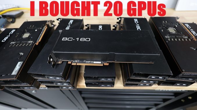 I have a SERIOUS gpu mining addiction...