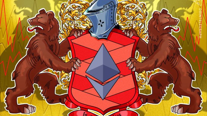 Long-term Ethereum accumulation could unwind if ETH price falls below $1.9K — Analyst