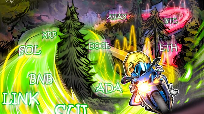 Price analysis 2/14: BTC, ETH, XRP, SOL, BNB, DOGE, ADA, LINK, AVAX, SUI