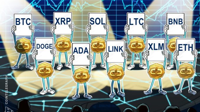 Price analysis 2/19: BTC, ETH, XRP, SOL, BNB, DOGE, ADA, LINK, XLM, LTC