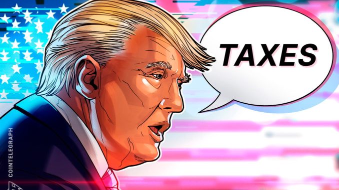 Federal taxes to be 'substantially reduced' once tariffs set in: Trump