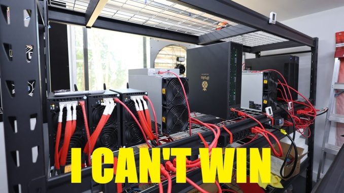Mining Bitcoin at Home is ROUGH!