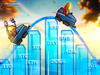 Price analysis 4/7: SPX, DXY, BTC, ETH, XRP, BNB, SOL, DOGE, ADA, LEO