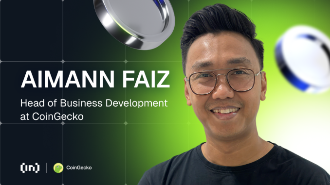 CoinGecko Turns 11: Aimann Faiz Talks Rebrand, Business Model, and Market Outlook
