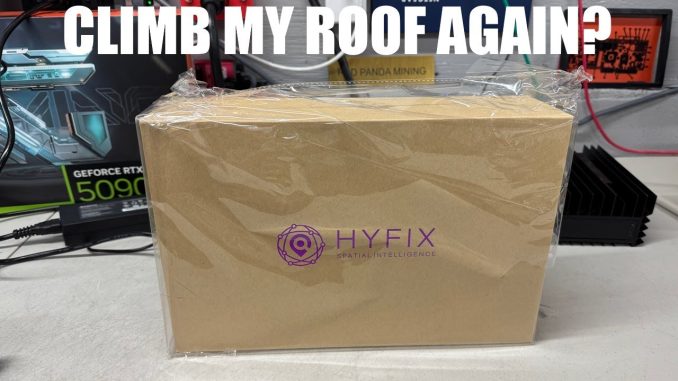 Unboxing a GEODNET Miner.