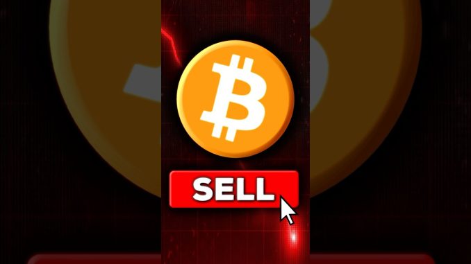 When To SELL Bitcoin 😳