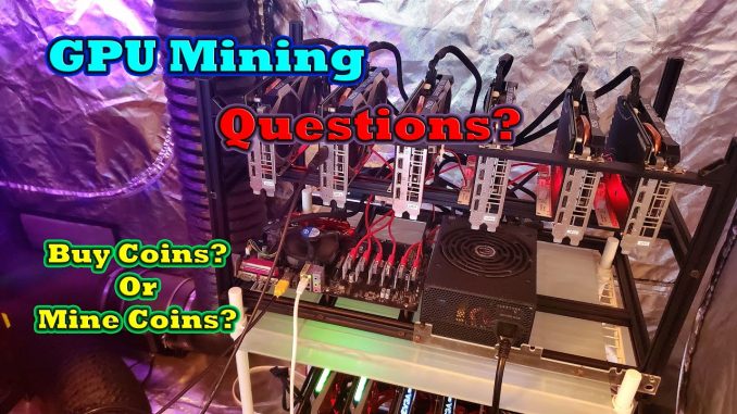 GPU Mining Questions 10/18/20 | Twitch Recap