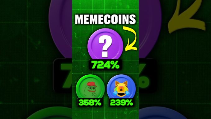 Top Memecoins In Crypto 📈