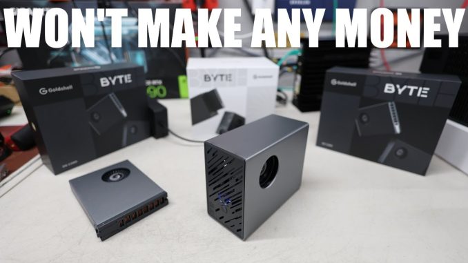 What everyone WON'T tell you about the Goldshell BYTE Dual Crypto Miner