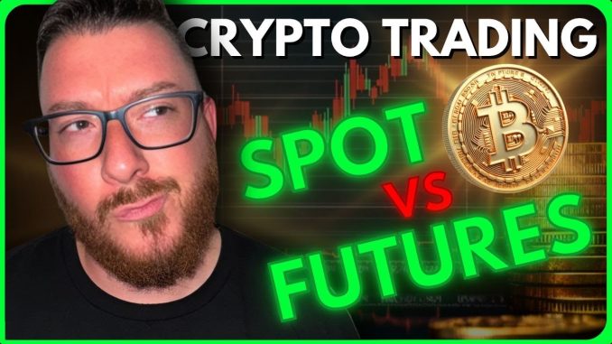 What is the difference between cryptocurrency spot and futures trading?