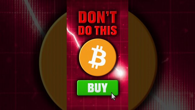 Worst Time To Buy Crypto 😳