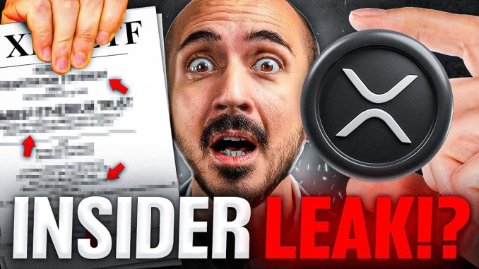 XRP ETF LAUNCH DATE LEAKED! Buy NOW Before Wall Street WAKES UP!