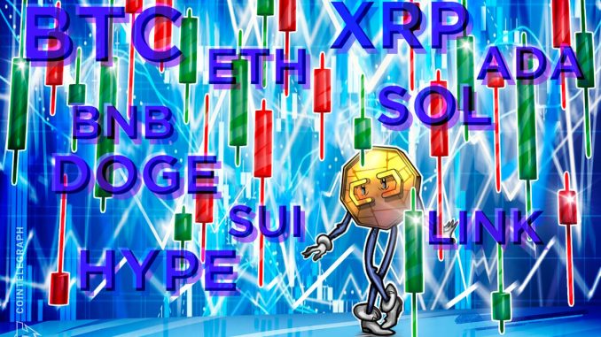 ETH And HYPE Prove Altseason Is Here, BTC Chases New Highs