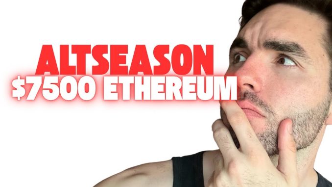 Altseason Is HERE! Ethereum Breaking $4,000? (What You Need To Know)