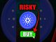 Risks Of Buying Cardano 😳