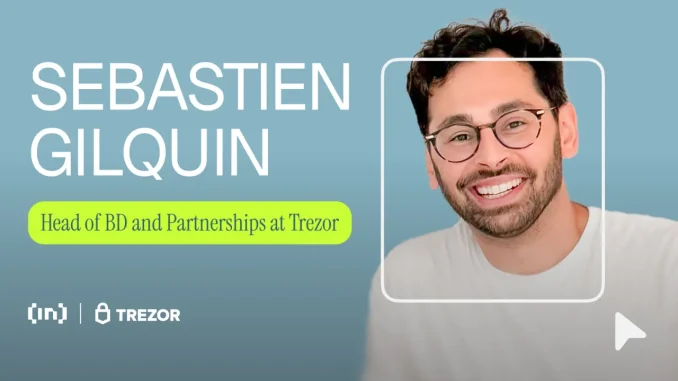 Why Self-Custody Shouldn’t Be Complicated: Trezor’s Vision With Sebastien Gilquin