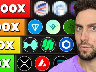 The ULTIMATE Crypto Tier List of 2025 (100X Potential)