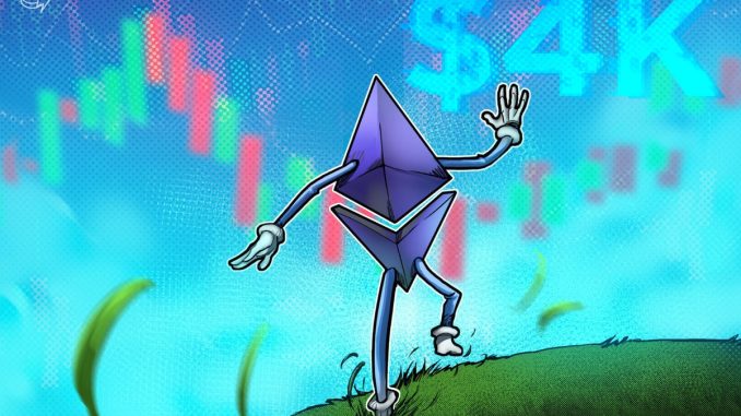 These Data Points Suggest Ether Price Could Soon 'Blast Through’ These Data Points Suggest Ether Price Could Soon 'Blast Through’ $4K