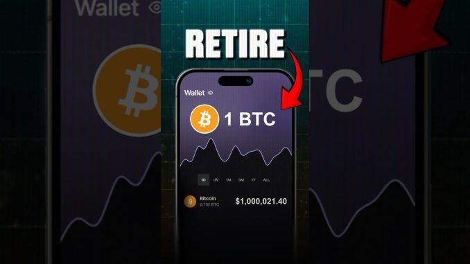 How Much Bitcoin To Retire? 😳