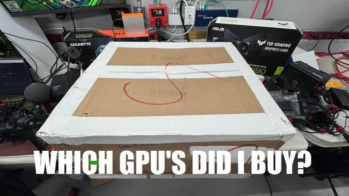 I BOUGHT MORE GPU's... let's unbox them LIVE!