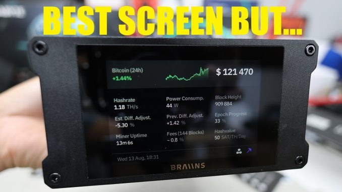 This "Centerpiece" Solo Bitcoin Miner HAS a problem...