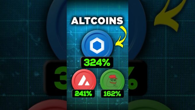 Top 3 Crypto Altcoins 📈