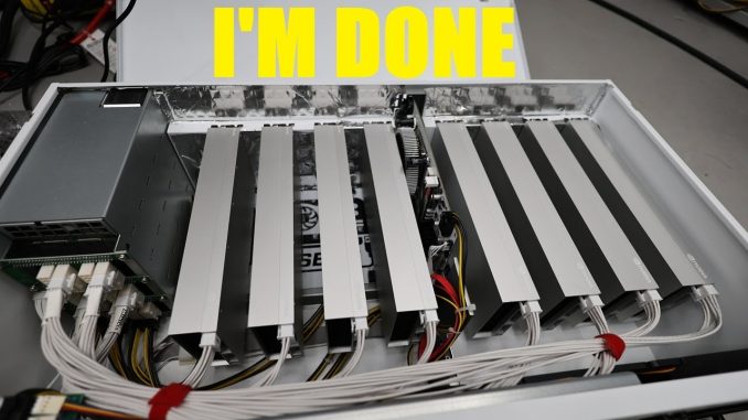 These are going to be my last GPU for Mining.