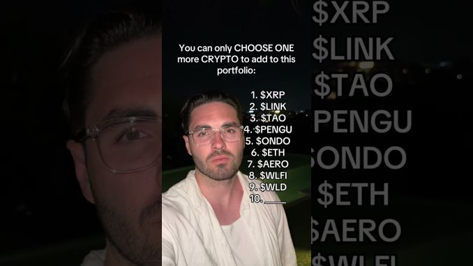 Top 10 Altcoins, You Can Only Choose one More: