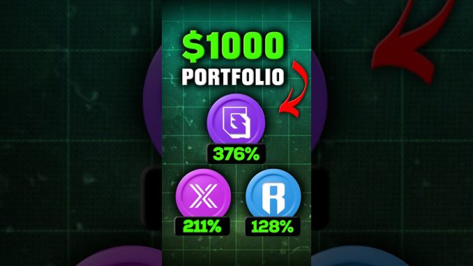 Best Crypto Gaming Portfolio 📈