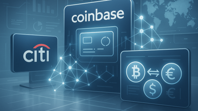 Citigroup and Coinbase partner to expand digital-asset payment capabilities