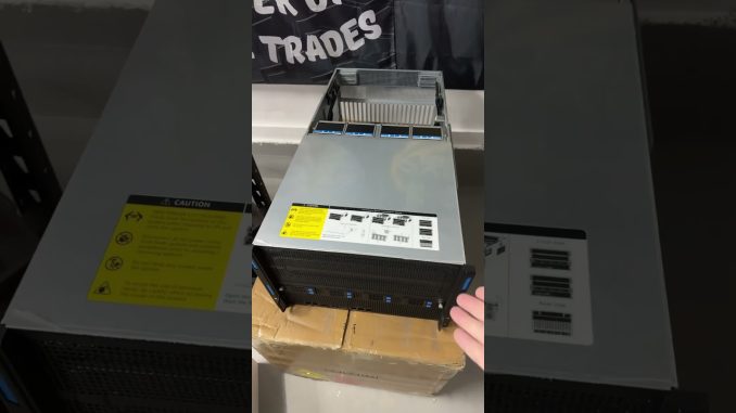 I think I’m going overboard with this “Ai” GPU Rental thing…