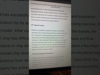 ICERIVER ANNOUNCES NEW BT1 BITCOIN MINER!