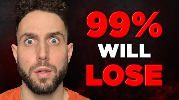 WARNING! 99% Will LOSE EVERYTHING During This CRYPTO PUMP