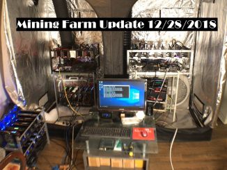Mining Farm at Apartment - Update 12/28/18