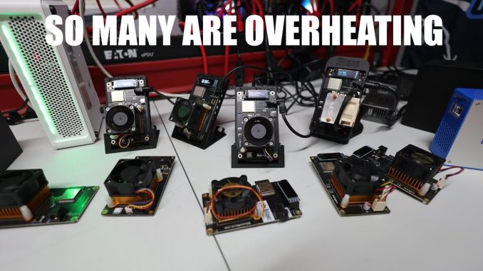 Almost ALL of my Bitaxe's are Overheating... let's FIX & Re-Paste them!