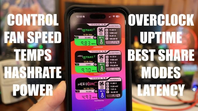How I Monitor ALL My Solo Bitcoin Miners From One App.