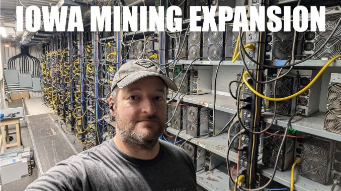 LIVE Iowa Mining Is Leveling Up! New Hosting Space + Miner AMA