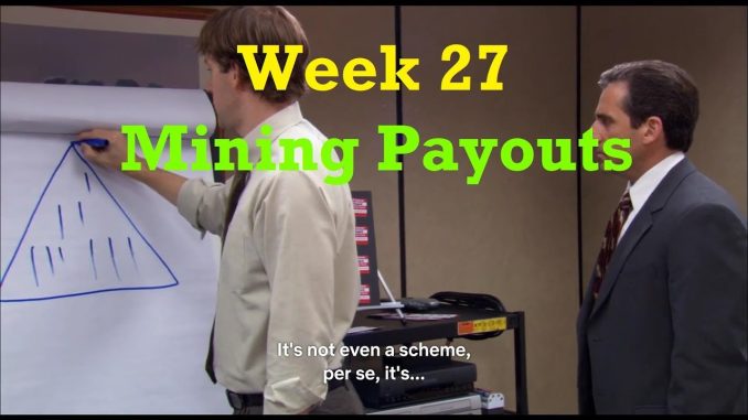 Week 27 - Mining Payouts 05/05/19