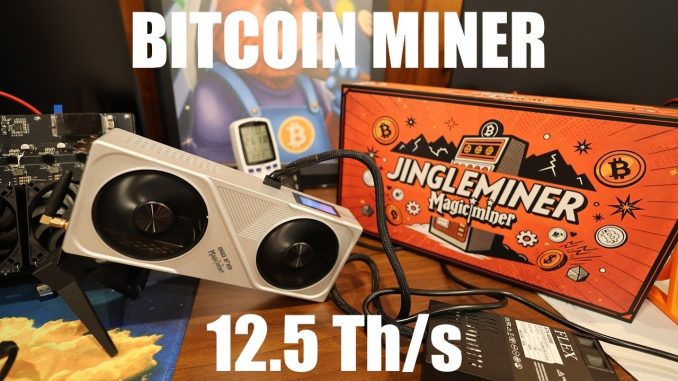 This "GPU" Bitcoin Miner Could Win 3.125 BTC… Really?