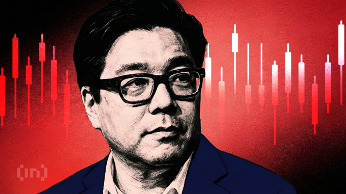 Tom Lee’s Ethereum Empire BitMine Suffers $6 Billion Loss