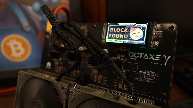 BITCOIN BLOCK... who's going to hit one?