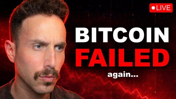 Bitcoin DEVASTATING FAILURE at $72K! Are We In Trouble?