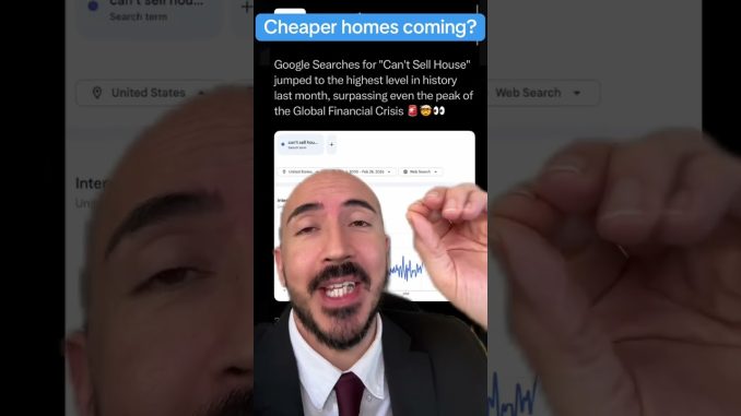 Houses Will Get CHEAPER ?